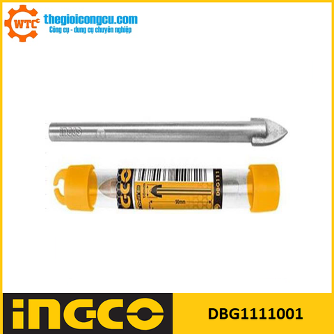 Mũi khoan gạch và kiếng 10x90mm Ingco DBG1111001