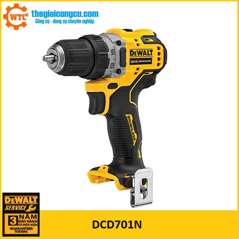 Máy khoan vặn vít dùng pin Dewalt  DCD701N