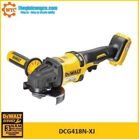 Máy mài góc dùng pin 20V/60V Max Dewalt DCG418N-XJ