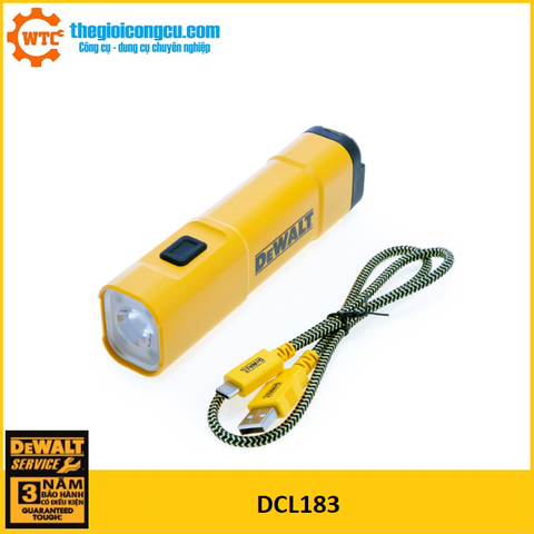 Đèn Plash USB-C mini DeWalt DCL183