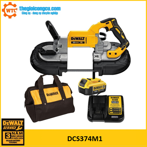 Máy cưa vòng pin 18V/20V max Dewalt DCS374M1