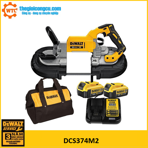 Máy cưa vòng pin 18V/20V max Dewalt DCS374M2