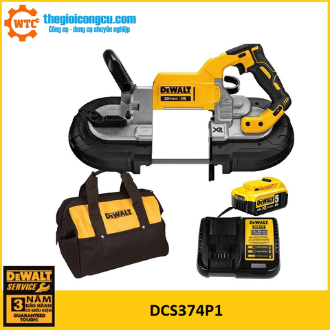 Máy cưa vòng pin 18V/20V max Dewalt DCS374P1