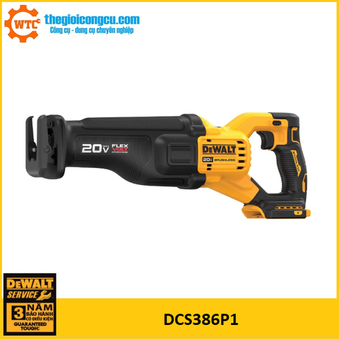 Máy cưa kiếm 20V/60V Dewalt DCS386P1