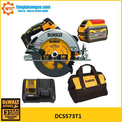 Máy cưa cầm tay 20V/60V Dewalt DCS573T1