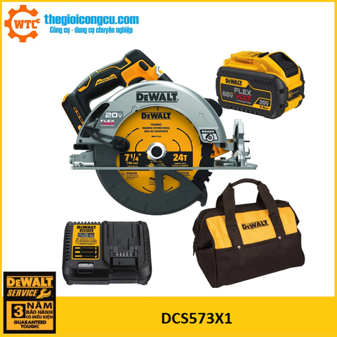 Máy cưa cầm tay 20V/60V Dewalt DCS573X1