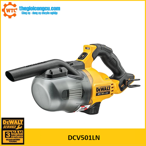 Máy hút bụi dùng pin 20V Dewalt DCV501LN