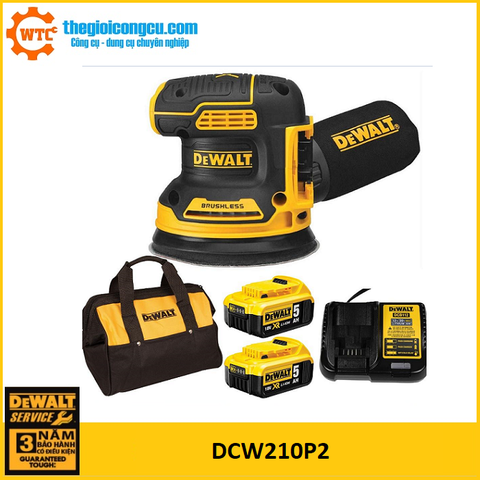 Máy chà nhám 20V-125mm Dewalt DCW210P2