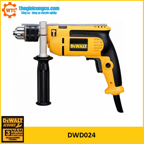Máy khoan cầm tay 650W-13 mm Dewalt DWD024