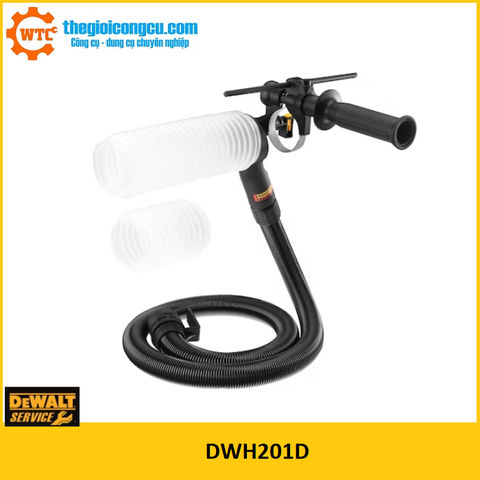 Bộ thu bụi cho máy khoan bê tông Dewalt đuôi SDS-Plus DWH201D