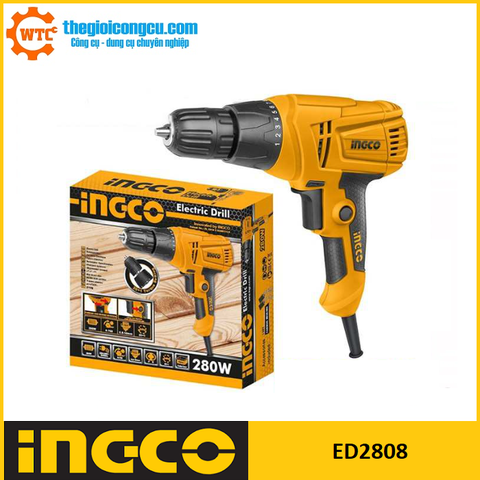 Máy khoan điện cầm tay 280W Ingco ED2808