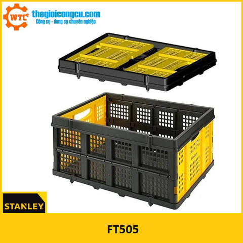 Thùng đựng hàng bằng nhựa cao cấp hiệu Stanley-USA FT505