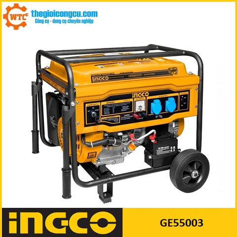 Máy phát dùng xăng 5.5Kw Ingco GE55003