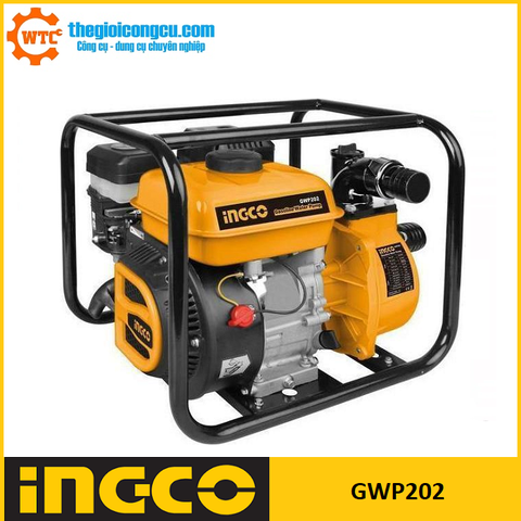 Máy bơm nước dùng xăng 7.0HP Ingco GWP202