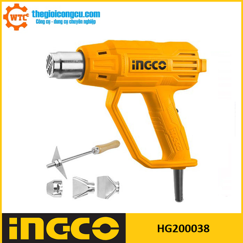 Máy thổi hơi nóng 2000W Ingco HG200038