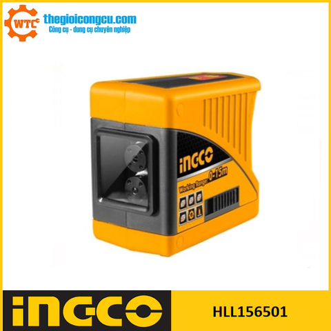 Máy cân mực tia laser xây dựng 15m Ingco HLL156501