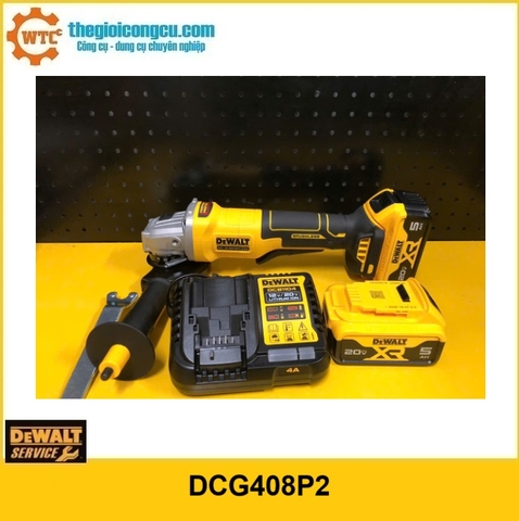 Máy mài góc 20V/BL Dewalt DCG408P2