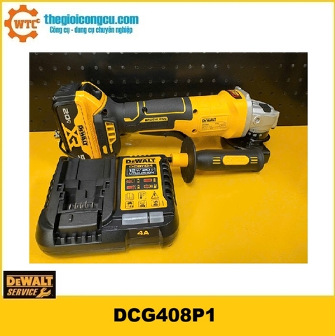 Máy mài góc 20V/BL Dewalt DCG408P2