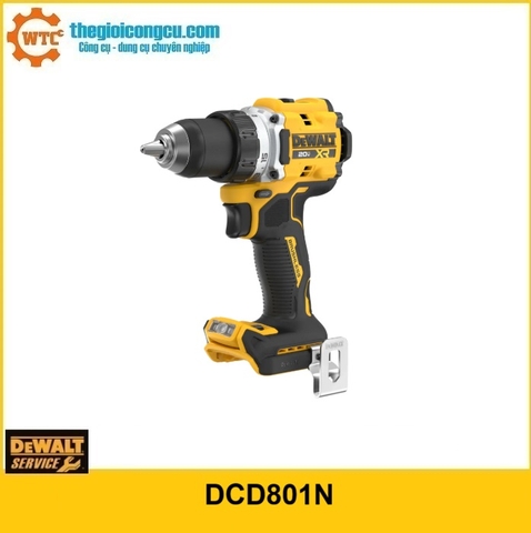 Máy khoan dùng pin 20V Max Dewalt DCD801N