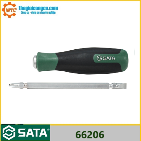 Tua vít 2 đầu  PH2 & 6mm x 150mm SATA 66206