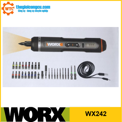 Máy vặn vít cầm tay 4V Worx WX242