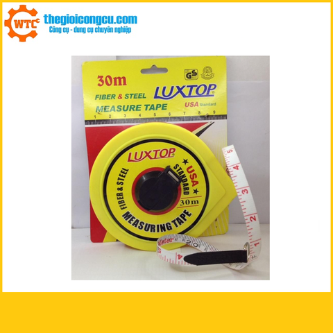 Thước dây vải cuộn 10m Luxtop