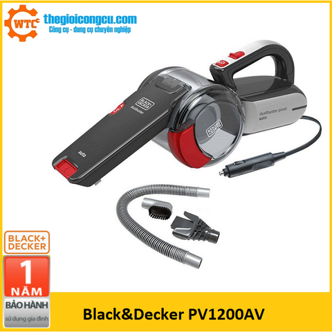 Máy hút bụi xe ô tô 12V Black&Decker PV1200AV