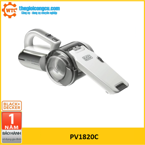Máy hút bụi pin 18V Black&Decker PV1820C