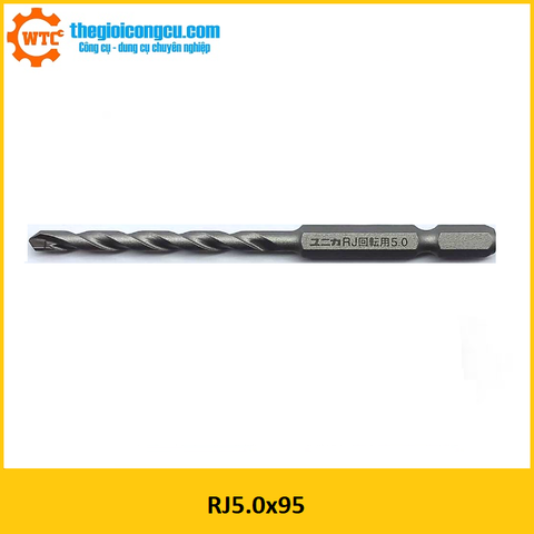 Mũi khoan bê tông chuôi lục giác Unika RJ5.0x95mm