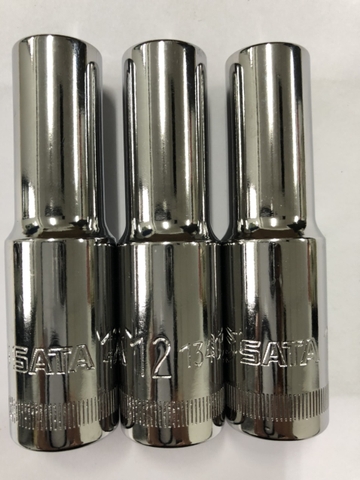 Đầu tuýp dài 12 mm - 6 cạnh 1/2