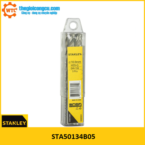 Hộp mũi khoan sắt 10mm Stanley STA50134B05