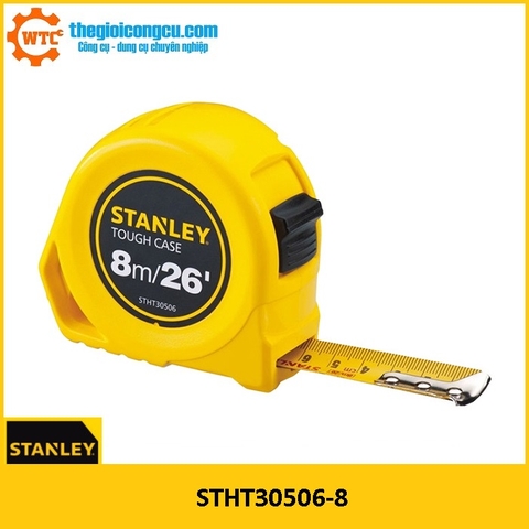 Thước cuộn TOUGH CASE 8m Stanley STHT305068