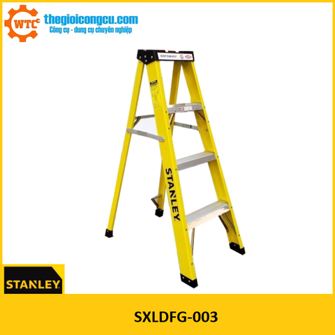 Thang xếp sợi thủy tinh 3 bậc Stanley SXLDFG-003