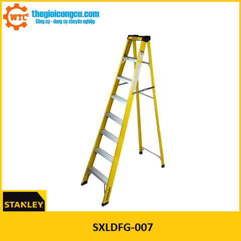 Thang xếp sợi thủy tinh 7 bậc Stanley SXLDFG-007