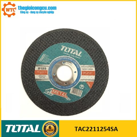 Đá cắt kim loại 125mm Total TAC2211254SA