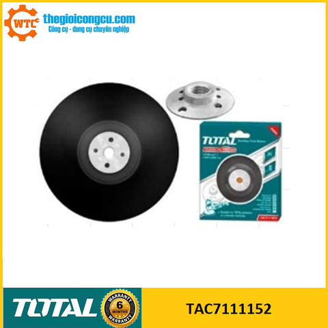100mm Đĩa cao su đánh bóng Total TAC7111152