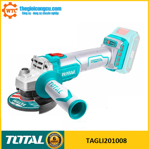 20V Máy mài góc 100mm dùng pin Total TAGLI201008