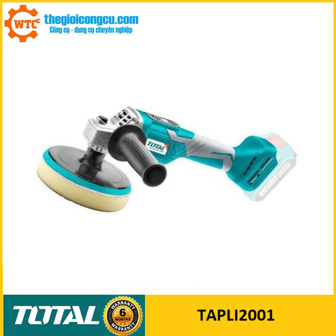 Máy đánh bóng 150mm dùng pin 20V Total TAPLI2001
