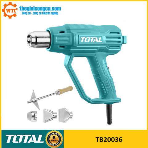 Máy thổi hơi nóng 2000W Total TB20036