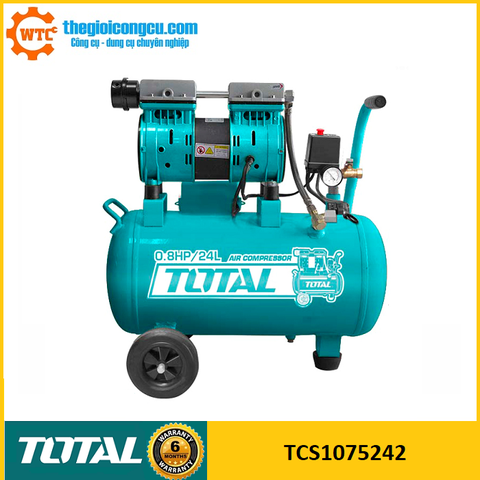 Máy nén khí không dầu 24L Total TCS1075242