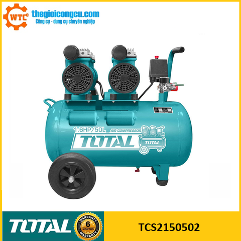 Máy nén khí không dầu 50 lít TOTAL TCS2150502