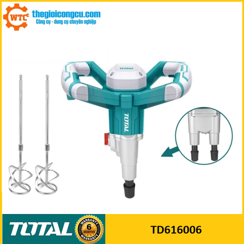 Máy trộn sơn 1800W Total TD616006