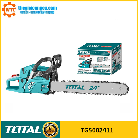 Máy cưa xích dùng xăng 2.4Kw Total TG5602411