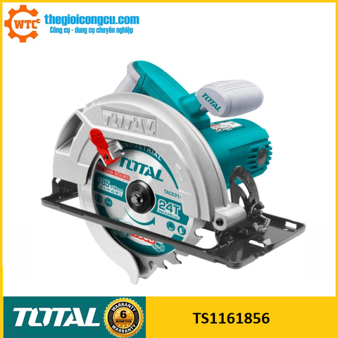 Máy cưa đĩa tròn 185mm 1600W Total TS1161856