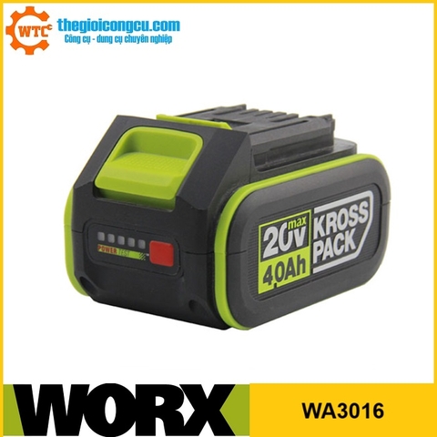 Pin 20V - 4.0.Ah Worx WA3016