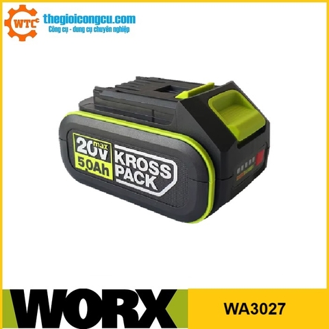 Pin 20V - 5.0.Ah WORX WA3027