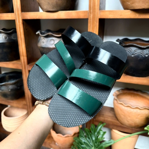 Mẫu dép cao su công nghệ mới 2-3 quai thời trang, đế cao 2,6-3cm êm và chống trơn rất tốt