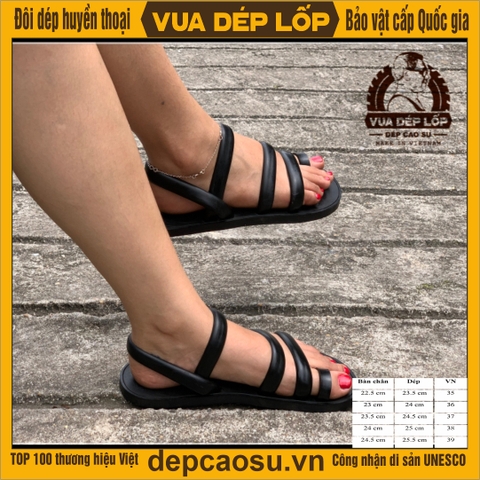 Dép cao su 5 quai xỏ ngón