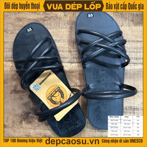 Mẫu dép Nữ 6 quai siêu nhẹ, quai tăm rất nữ tính và đáng yêu