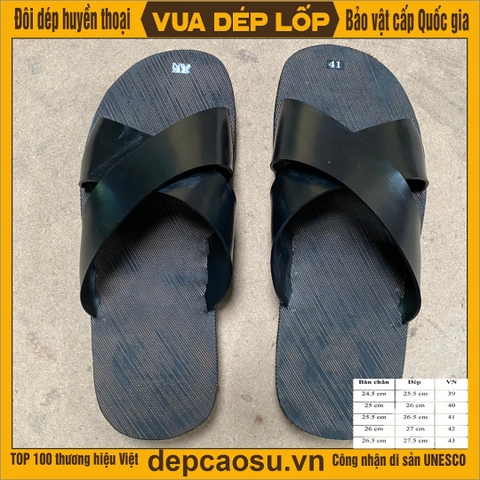 1947 - Dòng bố vải mài dép Bác Hồ không quai hậu Limited Editon